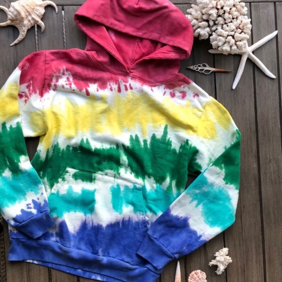 TALENTLESS Tops - 🌴🔆TALENTLESS- TIE-DYE HOODIE SWEATSHIRT🔆🌴